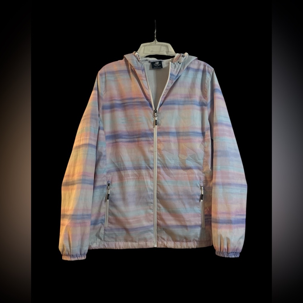 New Balance Unicorn Sherbet Colored Rain Coat - Size Large